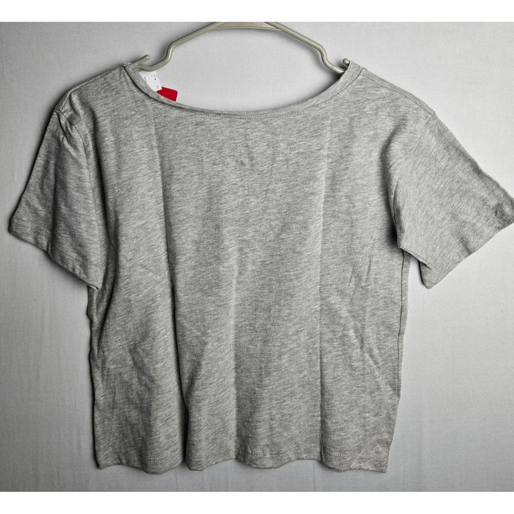 Old Navy Ohio State Buckeyes Girls M 8 Gray Red Graphic T-Shirt NCAA Licensed